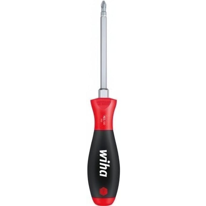 Wiha SoftFinish Schroevendraaier Pozidriv PZ1x80 mm