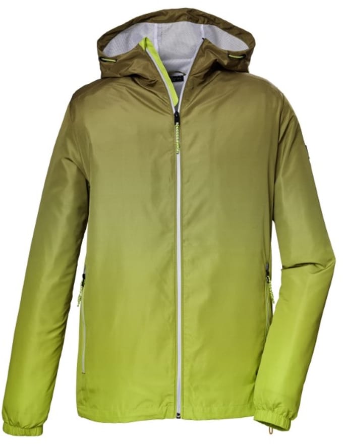 Killtec - Jas 43191 lime groen dunne wandeljas maat S