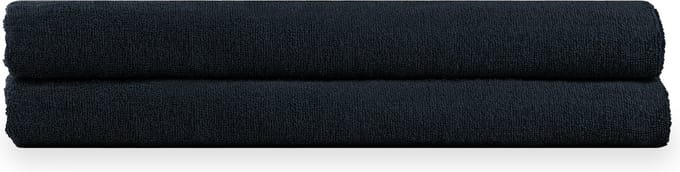 Blumtal Terry Handdoeken Set - 2 x Sauna Handdoek - 80 x 200 cm - Donkerblauw