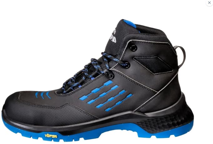 EMMA CrossForce X High D S3 - Zwart/Blauw - 39