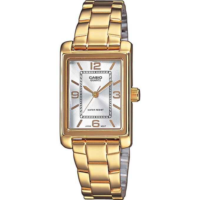 Casio LTP-1234PG-7AEG Timeless Collection Dames Horloge