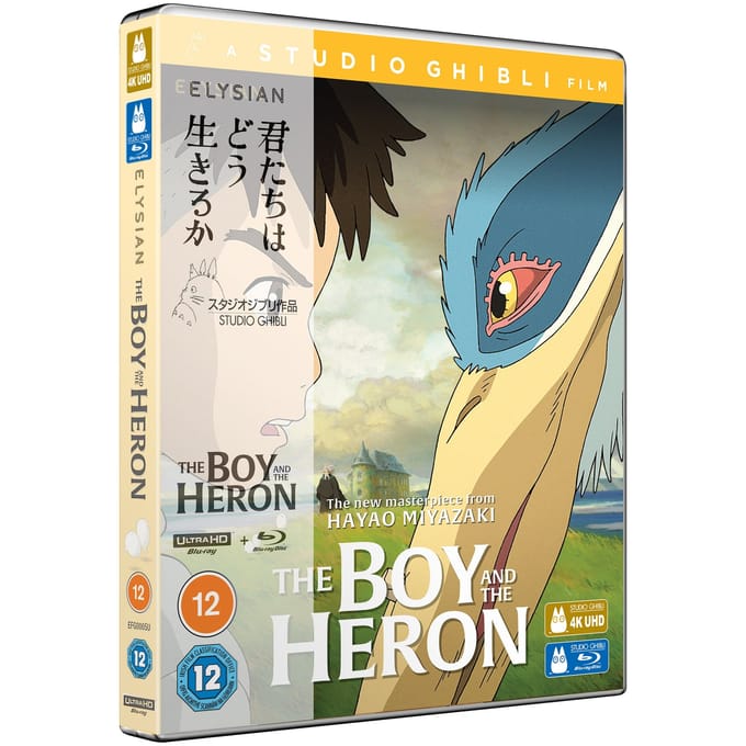 The Boy and the Heron - 4K Ultra HD - Blu-ray - Import