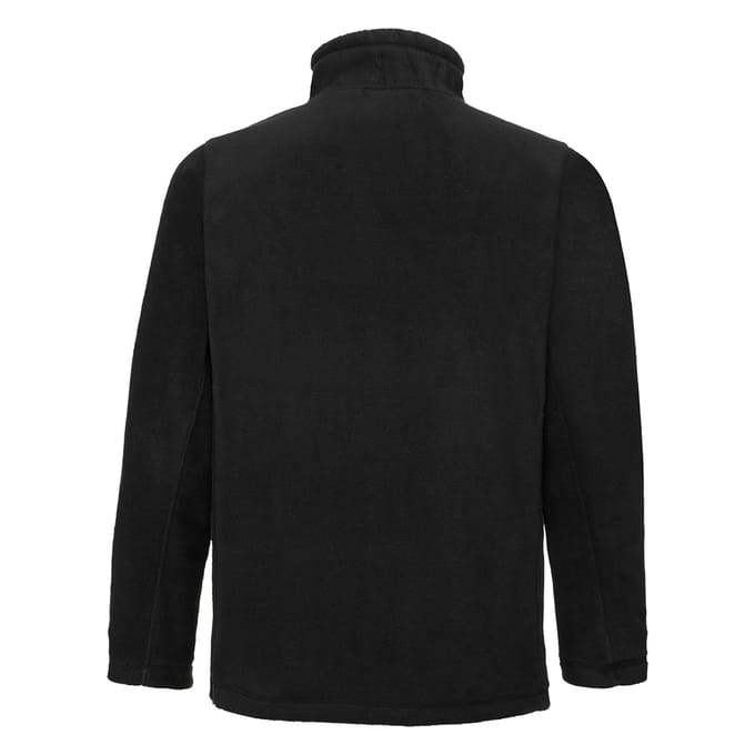 Russell Heren Full Zip Outdoor Fleece Jacket (Zwart)