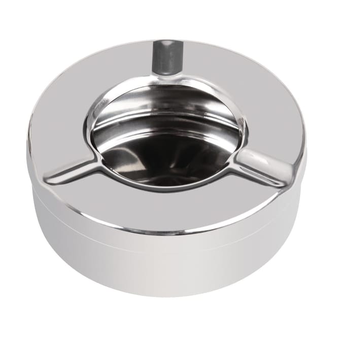 Olympia Windvrije Asbak - RVS - Ø9x(H)3,5cm - ( Set van 6 )