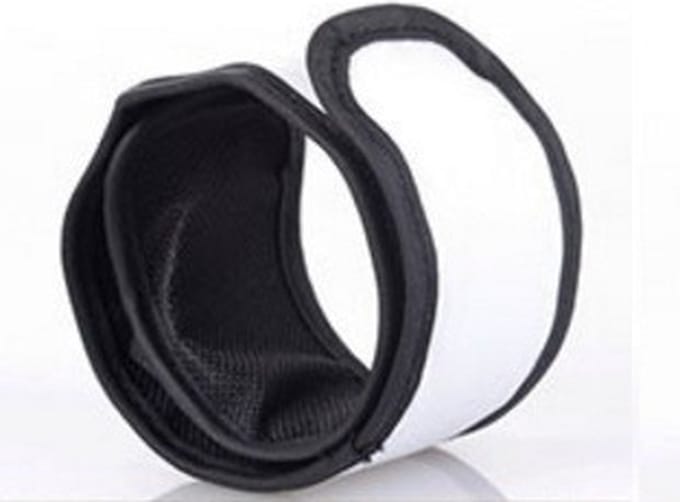 LED Hardloop Armband - WIT - 25cm