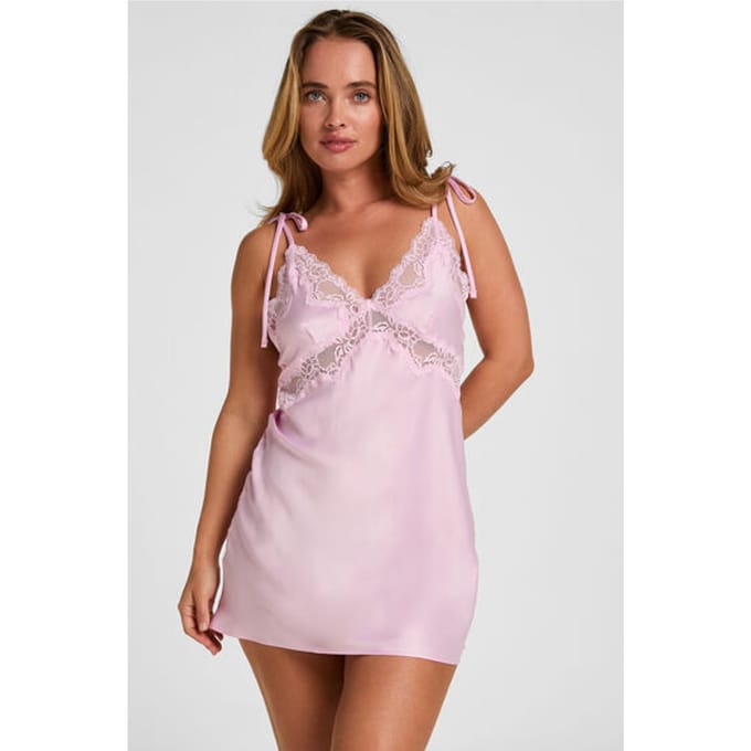 Hunkemöller Slipdress Camelia Roze