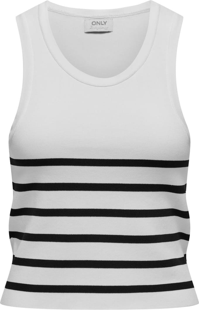 ONLY - ONLLILL SL U-NECK RACER BACK TOP CC KNT - Dames - Tank tops