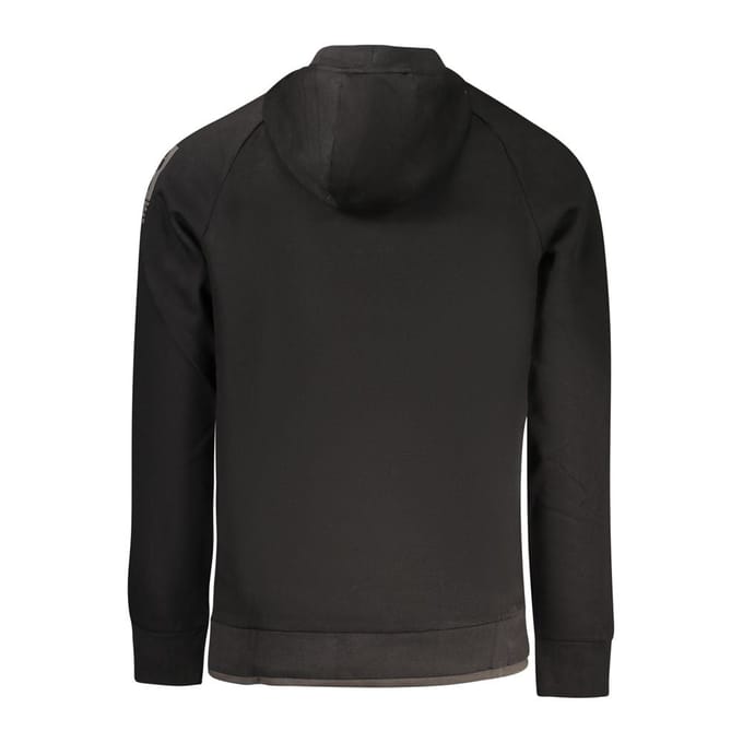 Rifle Zwarte Katoenen Heren Sweatshirt