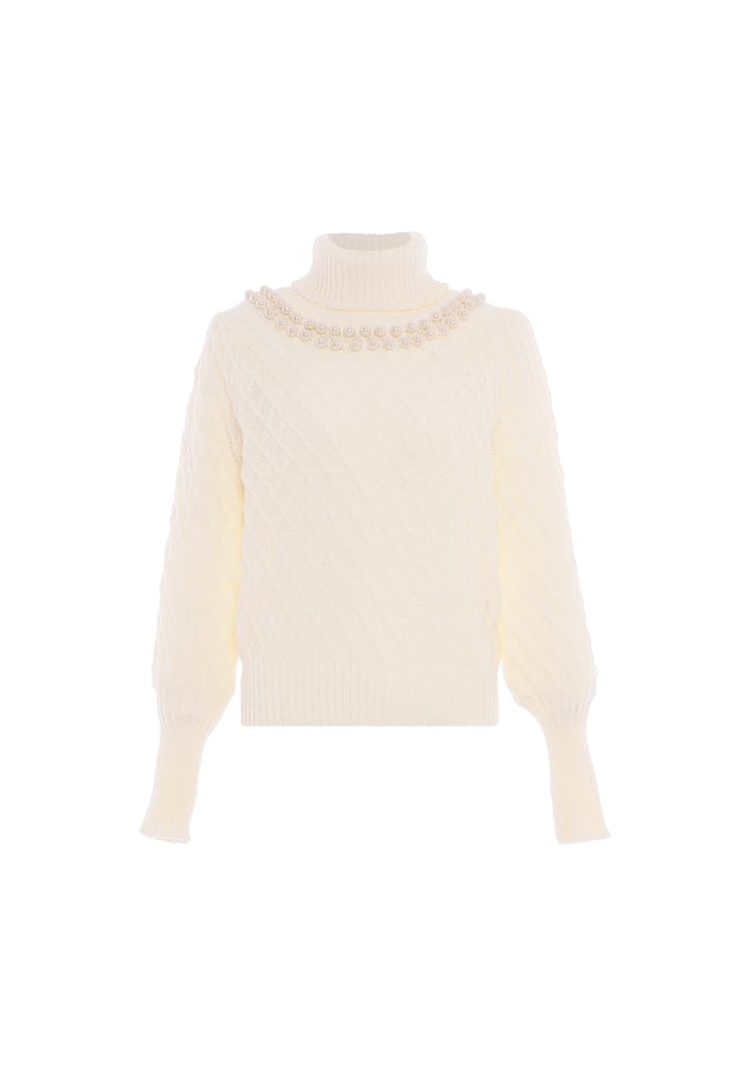 Faina Jumper Dames wolwit