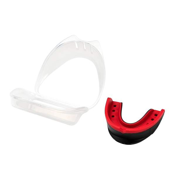 Matchu Sports Bitje - 1 Stuk - Zwart/Rood