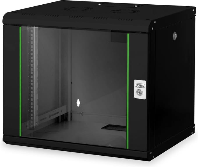 DIGITUS DN-19 09-U-SW - 9U - Wall Mount Rack Cabinet