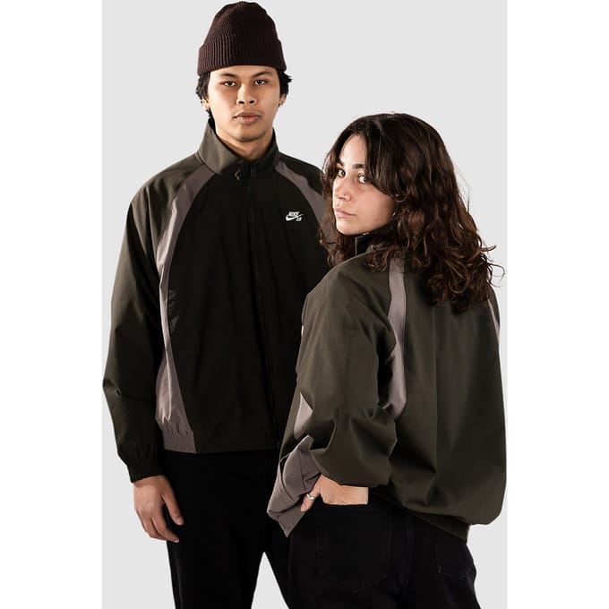 Nike SB Dri-FIT Full-Zip Woven Skate Jas zwart