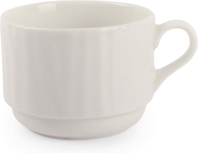 Bonbistro Kop 20cl wit Vista (Set van 6)