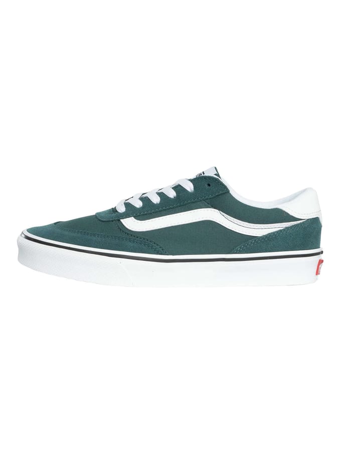 Vans Brooklyn Suède Canvas Sneakers, Groen