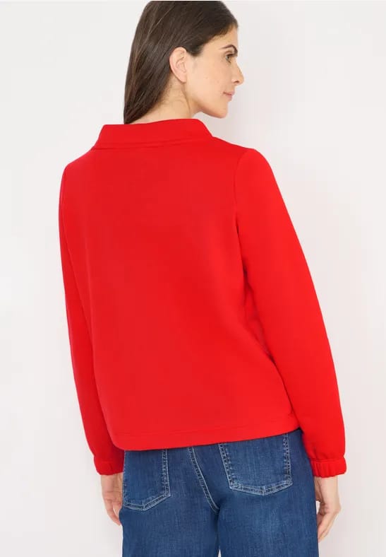 Trechtervormig sweatshirt