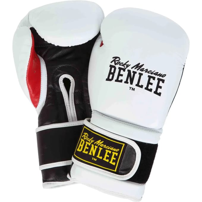 Benlee Sugar Deluxe Leren Bokshandschoenen Wit 20 oz