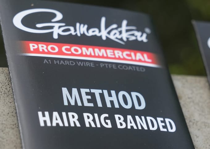 Gamakatsu Method Hair Rig Banded Barbless H14 0.19mm 10cm