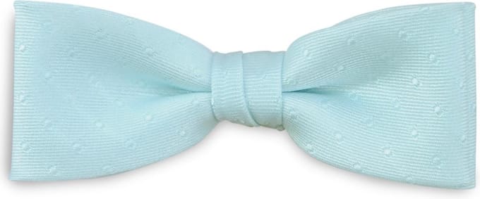 We Love Ties - Strikken - Kinderstrikje Le Petite Point junior - aqua