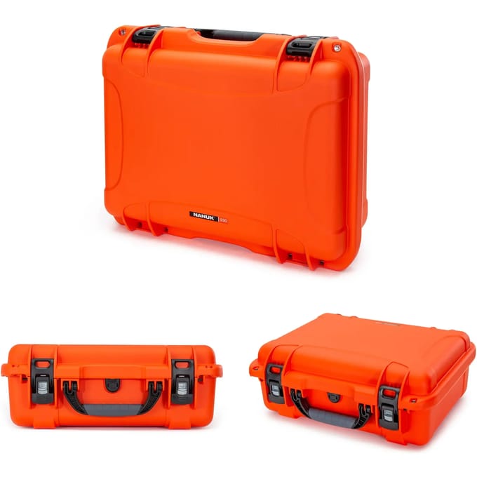 Nanuk 930 Case w/padded divider - Orange