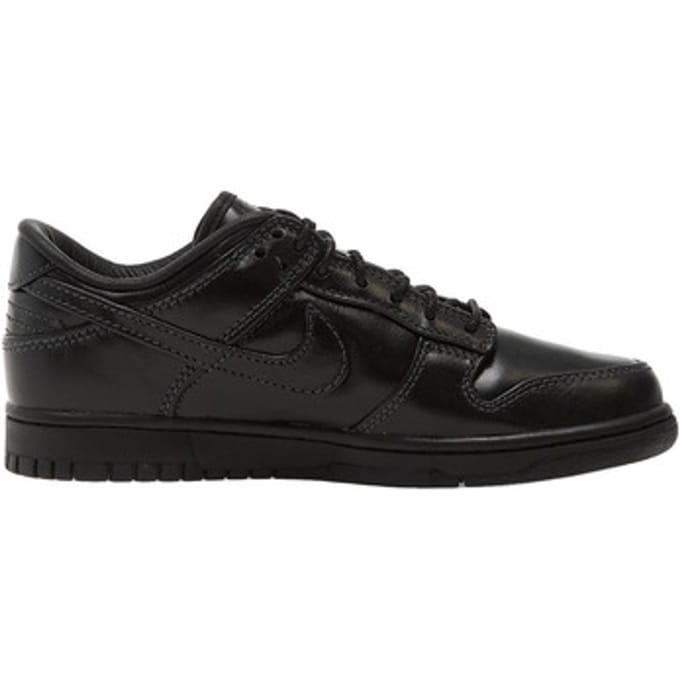 Lage Sneakers Nike Baskets dunk low retro premium cuir
