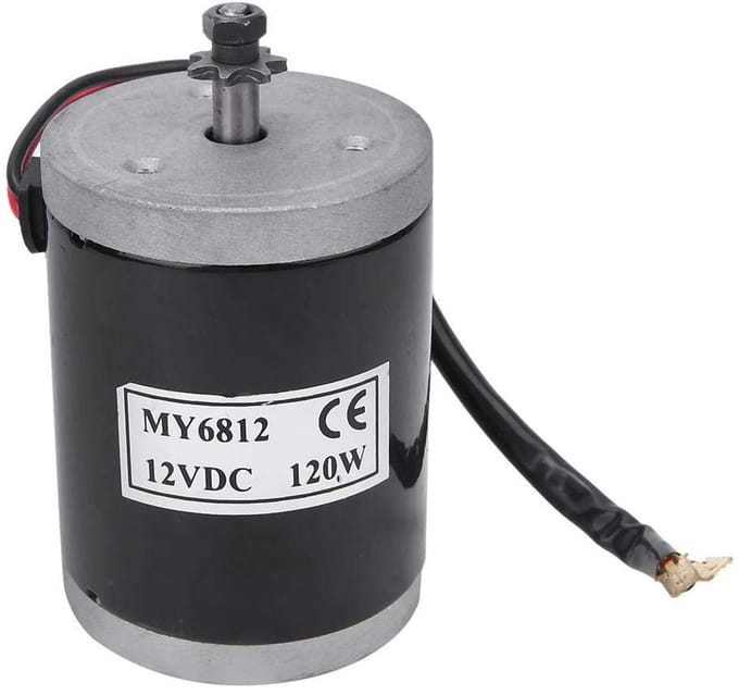 Dailygoody - Geborstelde Elektromotor - 12V Dc - Hoge Kwaliteit