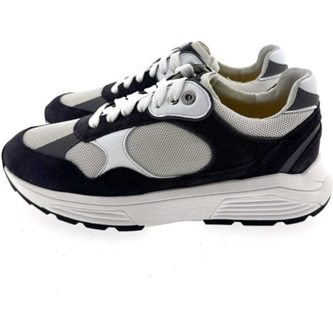 Heren Veterschoenen Xsensible Helix Men Denim Combi Jeansblauw - Maat 43