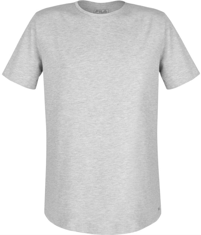 Heren T-shirt Fila Regular Fit Grijs 2xl - M