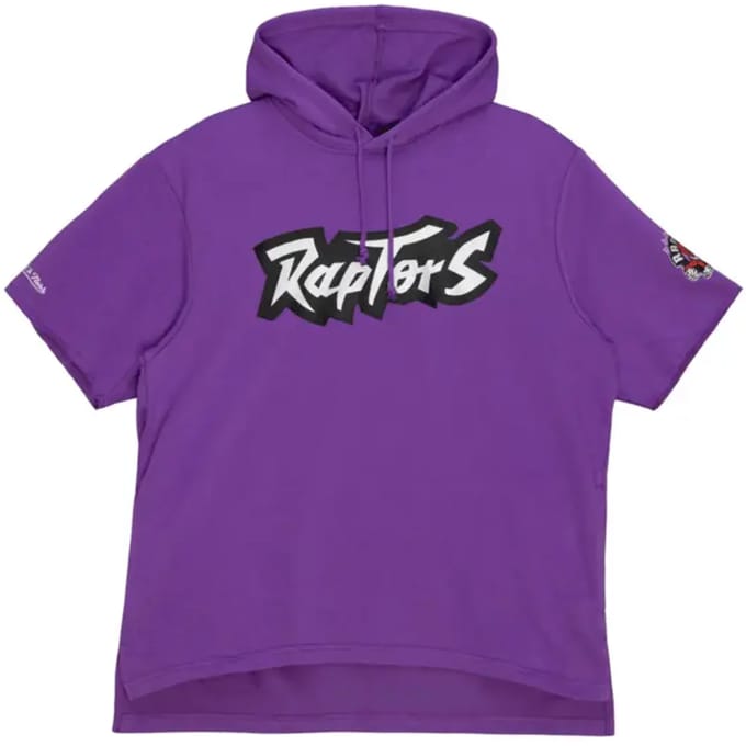 Capuchon met korte mouwen Mitchell & Ness Gameday Toronto Raptors