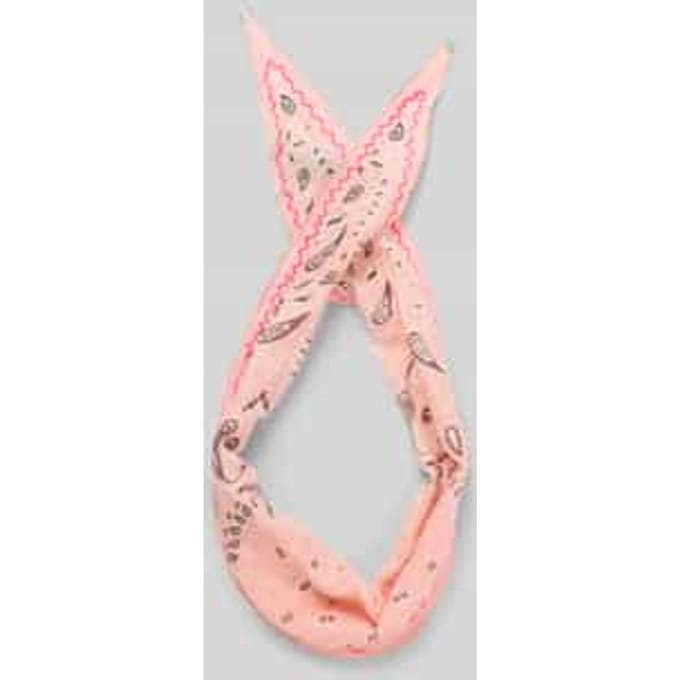 Doek met zijde-aandeel en paisleymotief model 'Rombous'