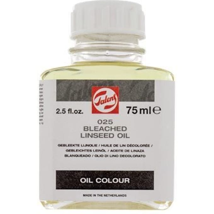 Talens Gebleekte lijnolie 75ml