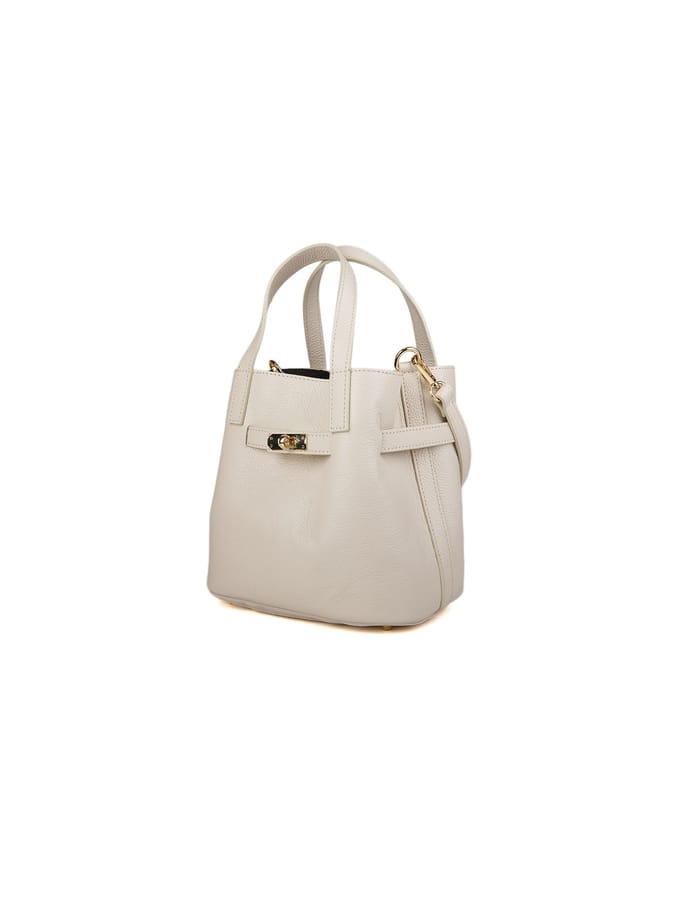 Giulia Monti Schoudertas Lichtbeige