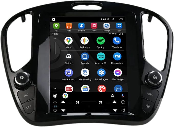 Carplay autoradio geschikt voor Nissan Juke | 2010 t/m 2019 | Android 13 | Draadloos Apple Carplay & Android Auto | 2GB + 32GB | Tesla Style | 8-Core processor | Davilon | 2010 2011 2012 2013 2014 2015 2016 2017 2018 2019 | Bluetooth & Wifi