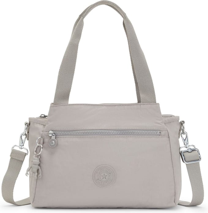 kipling Schoudertas Basic Elysia Shoulderbag Grey Gris Grijs