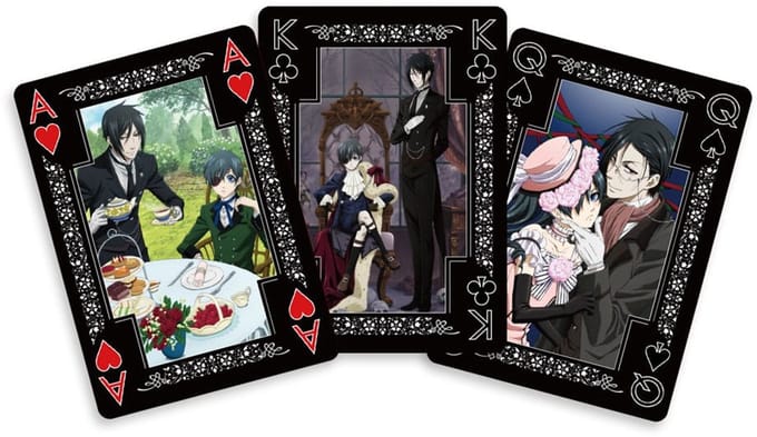 Sakami Merchandise Black Butler Playing Cards / Speelkaarten Playing Cards / Speelkaarten