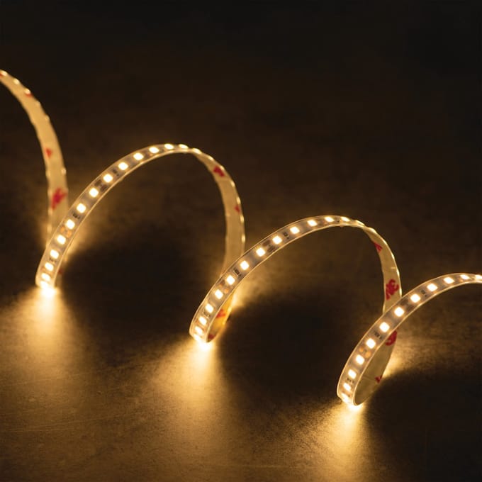 Dimbare LED Strip Warmwit 120 LEDs/m 12VDC 2835 5M - Kanlux