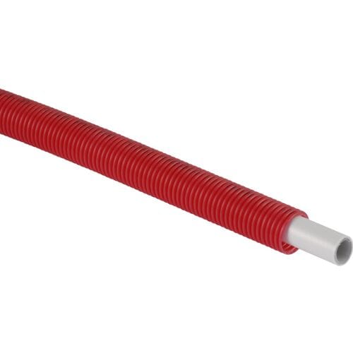 Uponor Uni pipe plus leiding / buis 16x2mm in mantel rood op rol E=75m 1063061