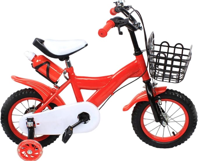 DYNA® Kinderfiets – Kinderfiets vanaf 3 jaar – Loopfiets – Rood - 85cm x 45cm x 55cm