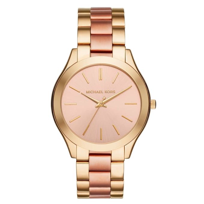 Michael Kors Dameshorloge Kwarts Goud MK3493