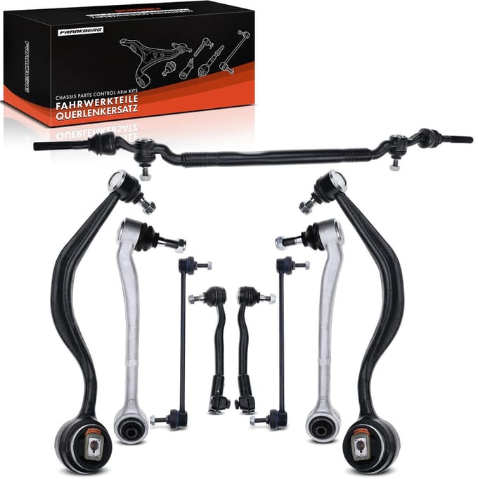Frankberg 9-delige draagarm set vooras voor BMW 7er E38 1994-2001