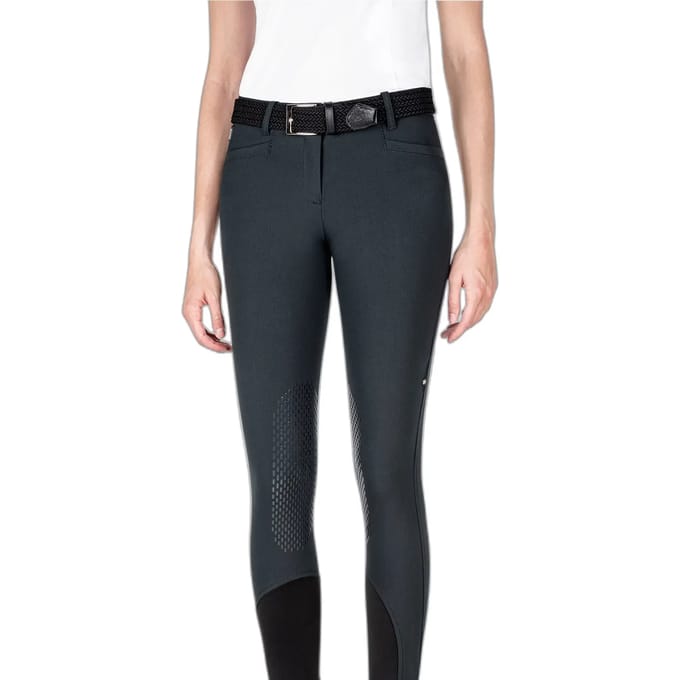 Equiline Rijbroek Ash X-grip Knie - maat 36 - black