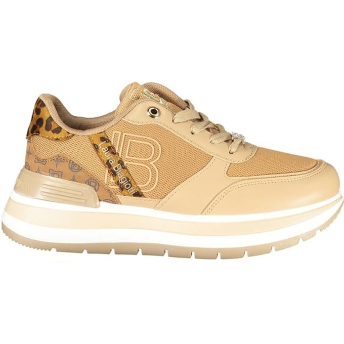 Laura Biagiotti Marrone Polyurethaan Dames Sneakers