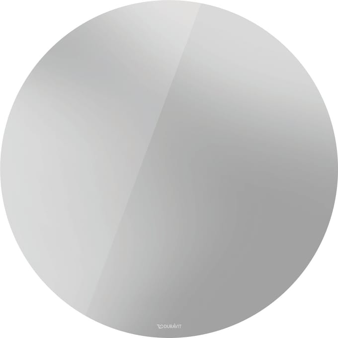 Duravit bathroom mirror "Good" Ø 70 cm with LED indirect light