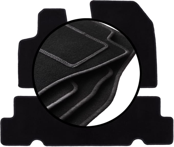 Complete set veloursmatten voor: Citroen C4 Grand Picasso II minivan (2013-)