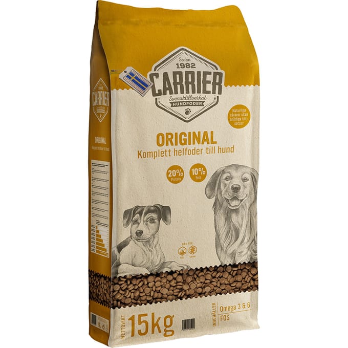 15 kg Carrier Original droog hondenvoer