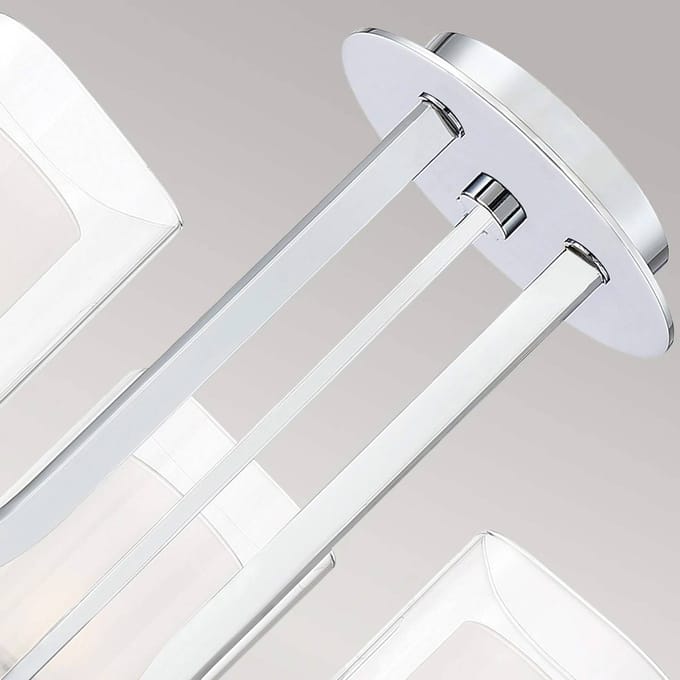 Quoizel LED Badkamerarmatuur Kolt | 3W 3000K 900Lm 830 | IP44 | Polished Chrome