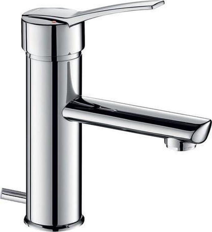 Mechanische wastafelmengkraan hoogte 85 mm