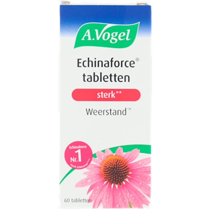 A.Vogel Echinaforce sterk tabletten - Ondersteunt de weerstand - 60 st
