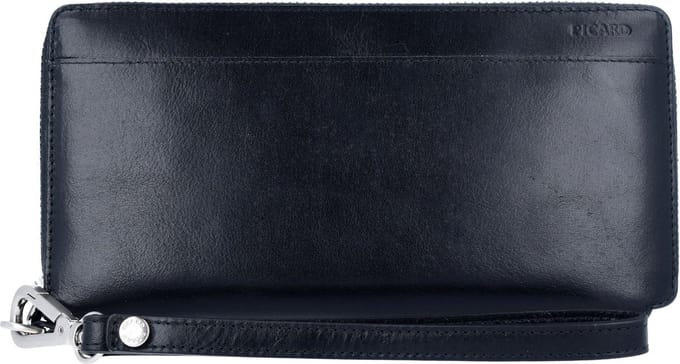 Picard Buddy portemonnee leer 22 cm - Jongens - Horizontaal - schwarz