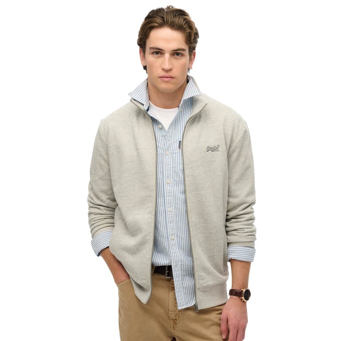Superdry ESSENTIAL LOGO TRACK TOP Heren Vest
