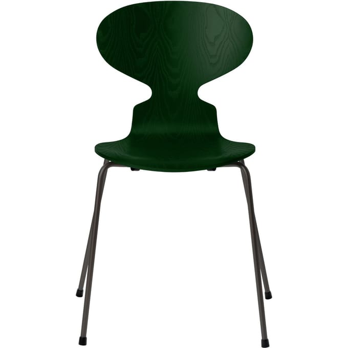 Fritz Hansen Ant Stoel - evergreen - grafiet